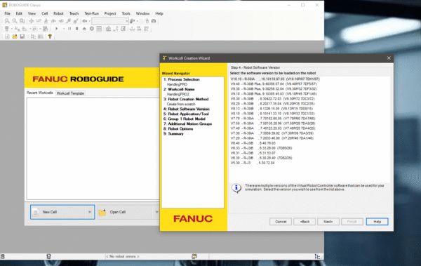 FANUC ROBOGUIDE V10