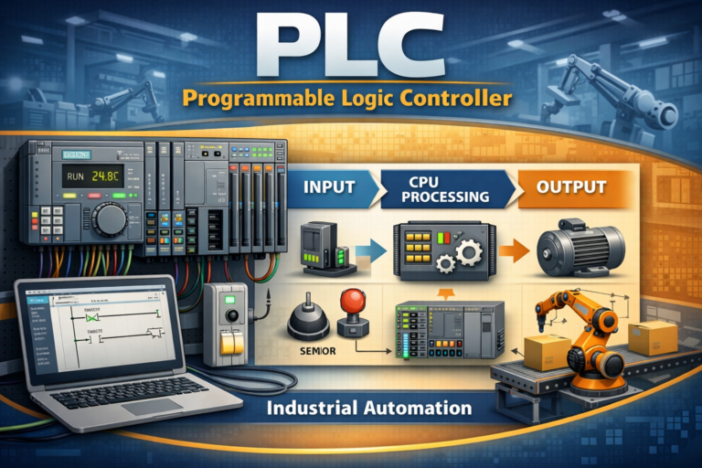 PLC: The Complete Guide to Programmable Logic Controllers (Beginner to Advanced)