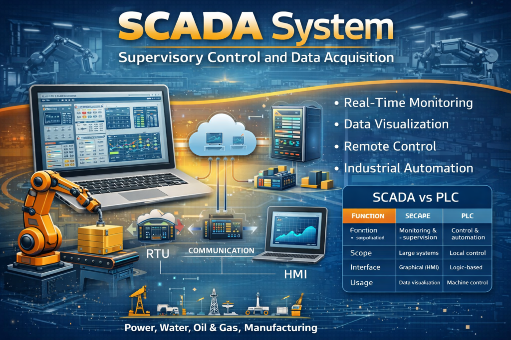 SCADA System: Complete Guide to Supervisory Control and Data ...